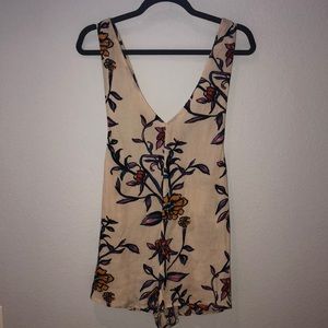 Floral Romper Urban Outfitters